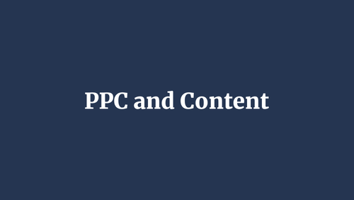 ppc and content