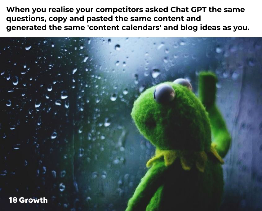 Kermit window chat GPT meme